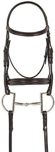 Ovation Breed Plain Raised Padded Bridle in Saudi Arabia