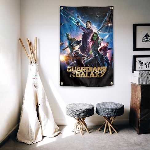 نسيج Outfyt Guardian Hero Universe Of The Galaxy الفني مقاس 2×3أقدام، أفضل ديكور لجدران غرف الأولاد أو الأطفال in Saudi Arabia