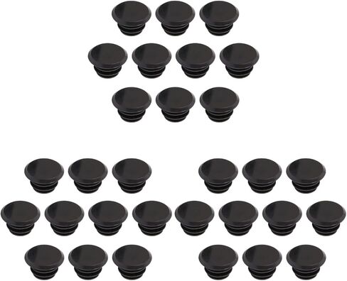 NOLITOY 30 Pcs Bike Bar End Caps Bike Handlebars Black Bike Road Grip Cap Handlebar Plugs Bar End Plugs Handle Grip End Stoppers Cycling Accessories off Mountain Bike End Plugs SUV Riding in Saudi Arabia
