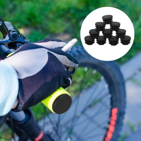 NOLITOY 30 Pcs Bike Bar End Caps Bike Handlebars Black Bike Road Grip Cap Handlebar Plugs Bar End Plugs Handle Grip End Stoppers Cycling Accessories off Mountain Bike End Plugs SUV Riding in Saudi Arabia