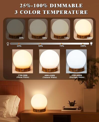 Light Therapy Lamp, Sunlight Lamp 10000 Lux with Remote Control, 3 Color Temperature & 4 Brightness Level & Timer, Daylight Lamp for Home, Office, Decoration (F9-wood grain) in Saudi Arabia