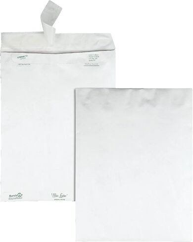Survivor R3140 White Leather Tyvek Mailer, 10 x 13, White (Box of 100) in Saudi Arabia