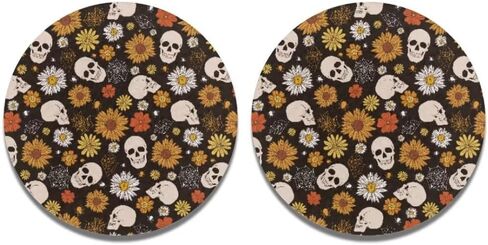 قاعدة أكواب ماصة للسيارة مقاس 2.8 سم، تحافظ على حامل الأكواب نظيفة وجافة، طقم قواعد أكواب للسيارة باللون الوردي المموه مكون من قطعتين، مجموعة قواعد أكواب أوتوماتيكية لحامل الأكواب للنساء in Kuwait