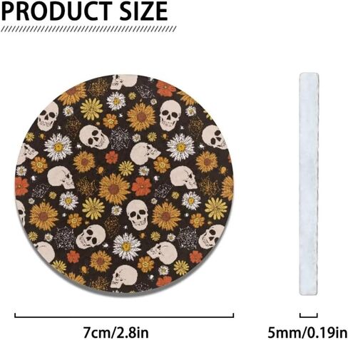 قاعدة أكواب ماصة للسيارة مقاس 2.8 سم، تحافظ على حامل الأكواب نظيفة وجافة، طقم قواعد أكواب للسيارة باللون الوردي المموه مكون من قطعتين، مجموعة قواعد أكواب أوتوماتيكية لحامل الأكواب للنساء in Kuwait