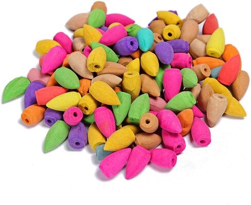 40pcs/Box Backflow Incense Cones Jasmine Lavender Sandalwood Mixed Incense Fragrant Cone (Mixed Incense) in Saudi Arabia