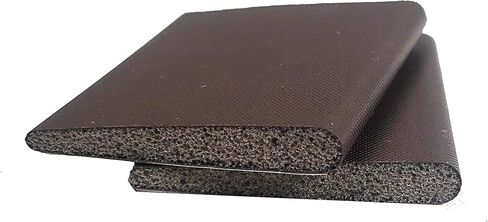 Door Corner Seals, Pack of 2 Brown Pads for Doors jamb Protection from dust Moisture and Draft in Saudi Arabia