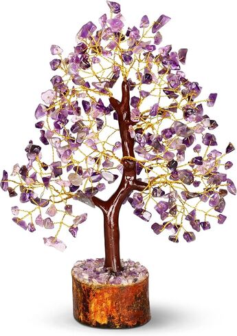 شجرة الشاكرا، الكريستال والأحجار، شجرة الأحجار الكريمة، الهدايا الكريستالية، الديكور الروحي، ديكور غرفة الهبي، إكسسوارات التأمل، شجرة الكريستال، بلورات الشفاء، شجرة المال، شجرة الحياة، قلادة قطرة in Kuwait