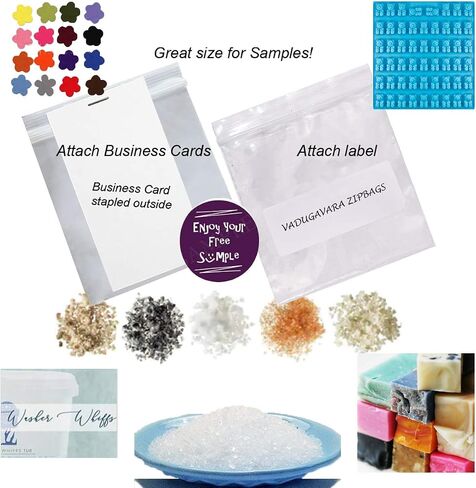 2 Mil 3.2 x 3.2" 200 count (3x3 small ziplock) Clear Reclosable Zip Poly Bags with Resealable Lock for medicine jewelry electronics seed envelopes board game pieces storage packaging (200 Count) in Saudi Arabia