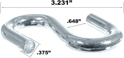 S-Hooks - 3/8 Inch x 20 Pack in Saudi Arabia