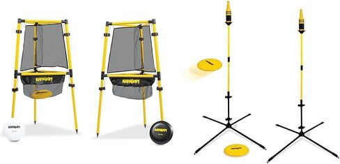 Kan Jam Ultimate Disc Golf Set with 1 Disc Golf Discs and 2 Disc Golf Basket Retrievers - Outdoor Frisbee Golf Game with Carry Bag in Saudi Arabia
