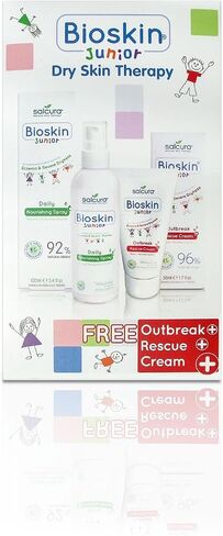 Salcura Bioskin Junior Dry Skin Tharapy Nourishing Spray & Free Rescue Cream in Saudi Arabia