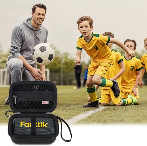 BOVKE Carrying Case for Fanttik X8 Nano Electric Ball Pump Portable Air Pump Ultra-Fast Inflation for Sports Ball, Basketball, Soccer Ball, Volleyball, Football, Mesh Pocket for Charging Cable, Black in Saudi Arabia