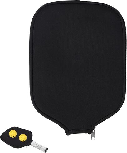 Racquet Cover for Pickleball, 8.6 x 12.2 Inch Neoprene Paddle Cover for Pickleball Racket Sleeve Storage Bag Compatible with Most USAPA Standard Extended Pickleball for Racquets People's Needs in Saudi Arabia