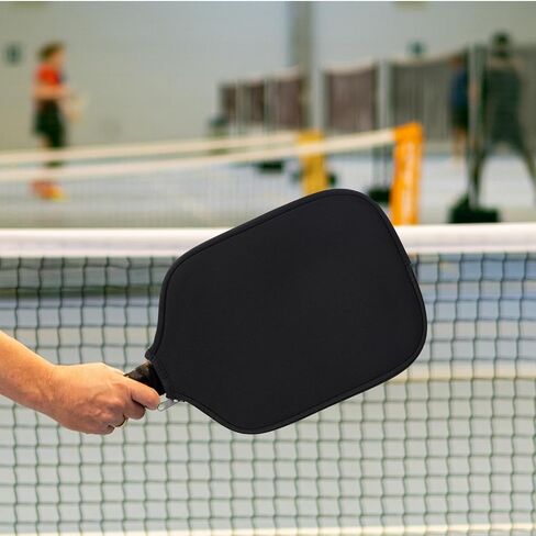 Racquet Cover for Pickleball, 8.6 x 12.2 Inch Neoprene Paddle Cover for Pickleball Racket Sleeve Storage Bag Compatible with Most USAPA Standard Extended Pickleball for Racquets People's Needs in Saudi Arabia