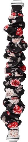 سوار ساعة Scrunchie متوافق مع Fitbit inpire/inspire 2/inspire HR أساور معصم بديلة بطباعة زهور كلاسيكية فاخرة من أجل inpire/inspire 2/inspire HR Tracker in Saudi Arabia