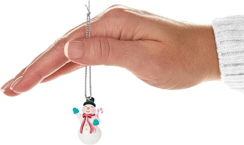 Hallmark Keepsake 0.86" Mini Christmas Ornament 2024, Petite Penguins A Gumdrop Greeting, Gifts for Christmas Lovers in Saudi Arabia