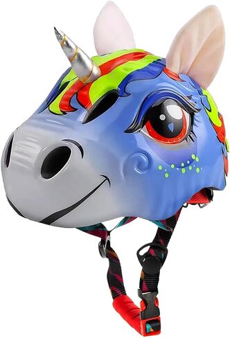 Unicorn Kids Helmet | Toddler Helmet | Kids Helmet | Helmets for Kids 8-14 | Unicorn Helmet | Soft Adjustable Straps | Skateboard Helmet | Scooter Helmet | Lightweight | Comfortable in Saudi Arabia