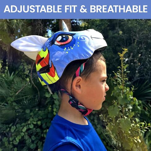 Unicorn Kids Helmet | Toddler Helmet | Kids Helmet | Helmets for Kids 8-14 | Unicorn Helmet | Soft Adjustable Straps | Skateboard Helmet | Scooter Helmet | Lightweight | Comfortable in Saudi Arabia