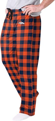 FOCO Denver Broncos NFL Mens Buffalo Check Lounge Pants - L in Saudi Arabia