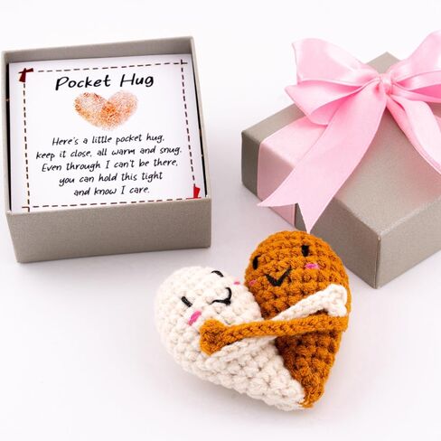 Cool Things for College Students, Friends, Dad, Mom, Sister, Brother, New Job Gifts, Colleague leaving gift, Gift for College Student, Gifts For Dad,Mom, Pocket Hug, Birthday Card for Dad, Retirement gifts for women in Saudi Arabia