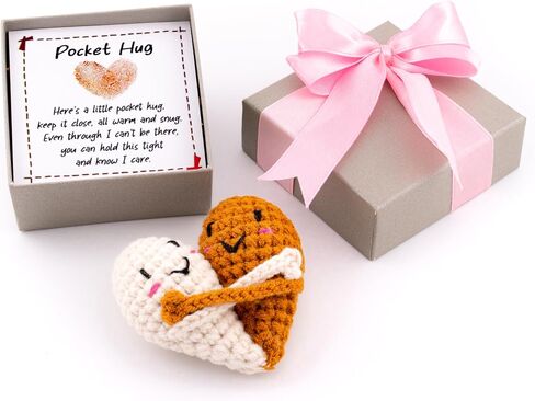 Cool Things for College Students, Friends, Dad, Mom, Sister, Brother, New Job Gifts, Colleague leaving gift, Gift for College Student, Gifts For Dad,Mom, Pocket Hug, Birthday Card for Dad, Retirement gifts for women in Saudi Arabia