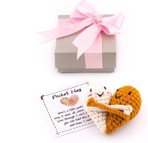 Cool Things for College Students, Friends, Dad, Mom, Sister, Brother, New Job Gifts, Colleague leaving gift, Gift for College Student, Gifts For Dad,Mom, Pocket Hug, Birthday Card for Dad, Retirement gifts for women in Saudi Arabia