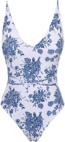 Women's Sexy Bathing Suits Criss Tie Backless High Cut One Piece Swimwear in Saudi Arabia