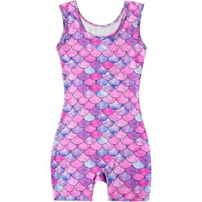 Gymnastics Leotards for Girls Toddler Kids Dance Unitard Biketards Tumbling Outfit