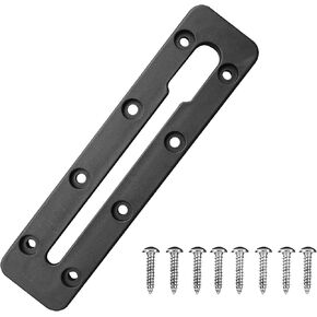 2 pcs Kayak Rails, Kayak Gear Rails, Kayak Accessory Mounting Rails for Fishing Gear,Fishing Rod Holders,Cup Holders, Camera Mounting etc Include 16 pcs Screws & 4 pcs Rails T-Nut Rails Screw