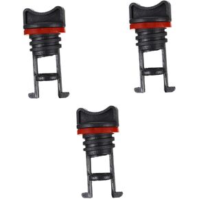3pcs Kayak Drain Plug Marine Accessories Boating Accessories Canoe Accessories Kayaks Wilderness System Kayak Scupper Plug Kayaks Replacement Part Hull Drain Plug Thread Drain Plug
