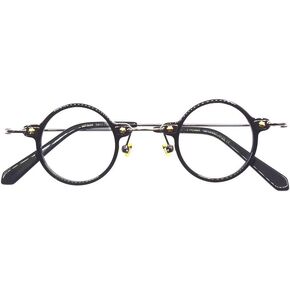 Blue Light Blocking Glasses Computer Game Vintage Small Round Acetate Eyeglasses Frames
