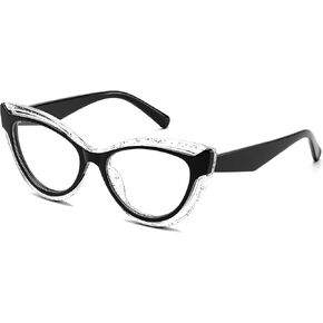 FEISEDY Blue Light Blocking Glasses Women Vintage Cat Eye Frame Anti Fatigue B0169