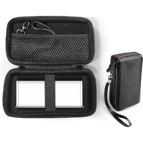 Blood Pressure Monitor case Compatible with QardioArm Wireless Blood Pressure Monitor, Compact and Light Weight Strong case with mesh Pocket for Blood Pressure Log Book, Detachable Wrist Strap