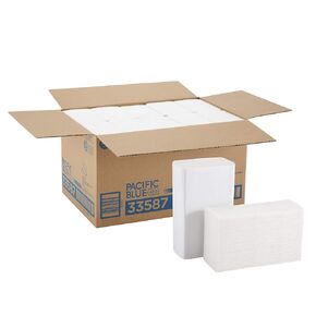 Pacific Blue Ultra Big Z-Fold Paper Towels by GP PRO (Georgia-Pacific), White, 20887, 220 Paper Towels Per Pack, 10 Packs Per Case (2200 Total), 10.20" x 10.80