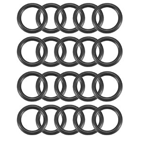 uxcell Nitrile Rubber O-Rings, 21mm OD 15mm ID 3mm Width, Metric Sealing Gasket, Pack of 20