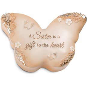 Pavilion Gift Company 19087 Sister Keepsake Box, 4 by 2-1/2-Inch