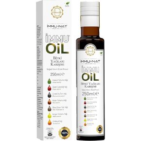 Cold-Pressed Seed Oils Supplement - Hemp, Grape, Flax, Black Cumin, Milk Thistle, Nettle, Turmeric -Omega 3-6-9, Vitamins, Minerals for Heart, Cognitive, Digestive Health, Vegan 8.5oz