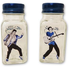Elvis Presley Dancing Images On Salt And Pepper Shakers