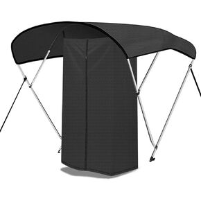 600D Waterproof Boat Privacy Curtains,Heavy Duty Portable Privacy Curtain for Boat, Changing Room for Boats, Tear-Resistant UV Protection Pontoon Boats Privacy Curtain Portable