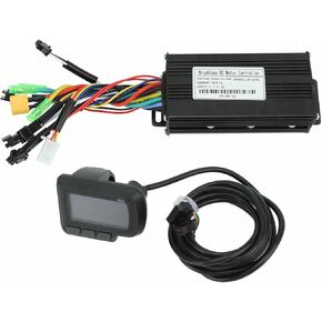 Electric Brushless Controller Kit, 24V 36V 48V 26A 1500W 500W to 750W Brushless Sine Controller with LCD Dsiplay, 3 Mode E Bike Hub Motor Controller for E Bike Bike