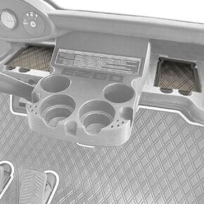 Xtreme Mats Dash Mats and Golf Cart Cubby Inserts for EZGO RXV - BLACK Trim - Surface Protection for Golf Car Dash Areas