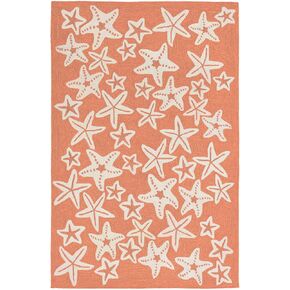 Liora Manne CAPR8163633 Ropes Navy Indoor/Outdoor Rug, 2' x 8'