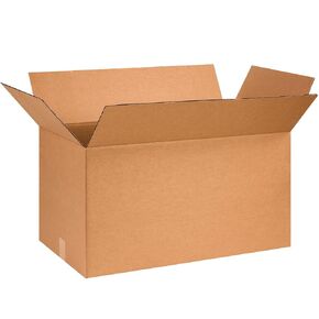 BOX USA B281414 Corrugated Boxes, 28"L x 14"W x 14"H, Kraft (Pack of 20)