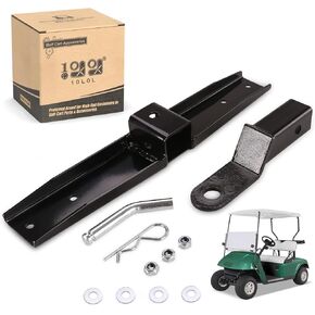 10L0L Golf Cart Trailer Hitch for EZGO TXT & Medalist 1995 to 2013