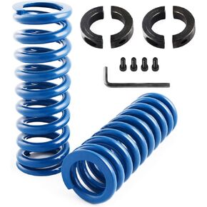Yamaha Golf Cart Springs for G14, G16, G19, G20, G22, G29 Golf Cart Heavy Duty Rear Springs(2 PCS Black)