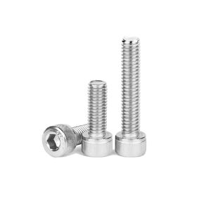 M3 x 18mm (100 Pack) Socket Head Cap Screws Metric, Allen Socket Drive, Stainless Steel 18-8 (304), Full Thread, Bright Finish, Machine Thread