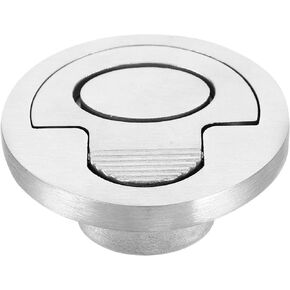 Stainless Steel Pull Ring Hatch Pull: Heavy Duty Lifting Ring Handle Pulls - Flush Pull Ring for Door Drawer Cupboard Cabinet Marine Boat Deck Hatch