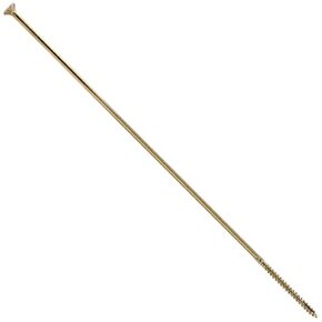 Jake Sales #15x14 بوصة برغي خشبي طويل جدًا من البرونز Torx/رأس محرك نجمة (1 رطل - 9 تقريبًا. عدد البراغي) - براغي خشبية متعددة الأغراض Torx/Star Drive