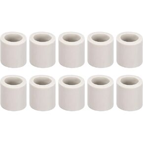 Ceramic Tube Wiring Insulated Ceramic Tubing [for Cable Bundle Heat Insulation Protection] - 100 Pcs / 1mm x 3mm x 5mm