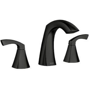 Moen Faucet BR WS HIARC LNDOR MBK2H 84504BL